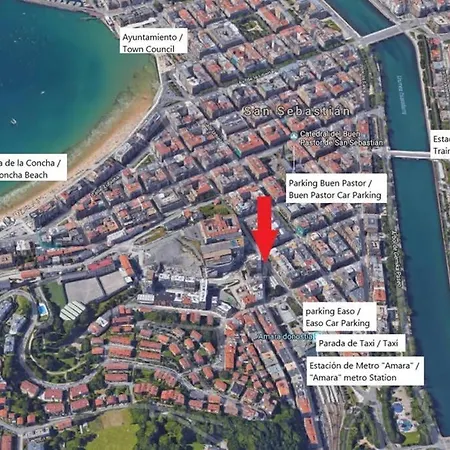Lägenhet La Plaza Luxury San Sebastián